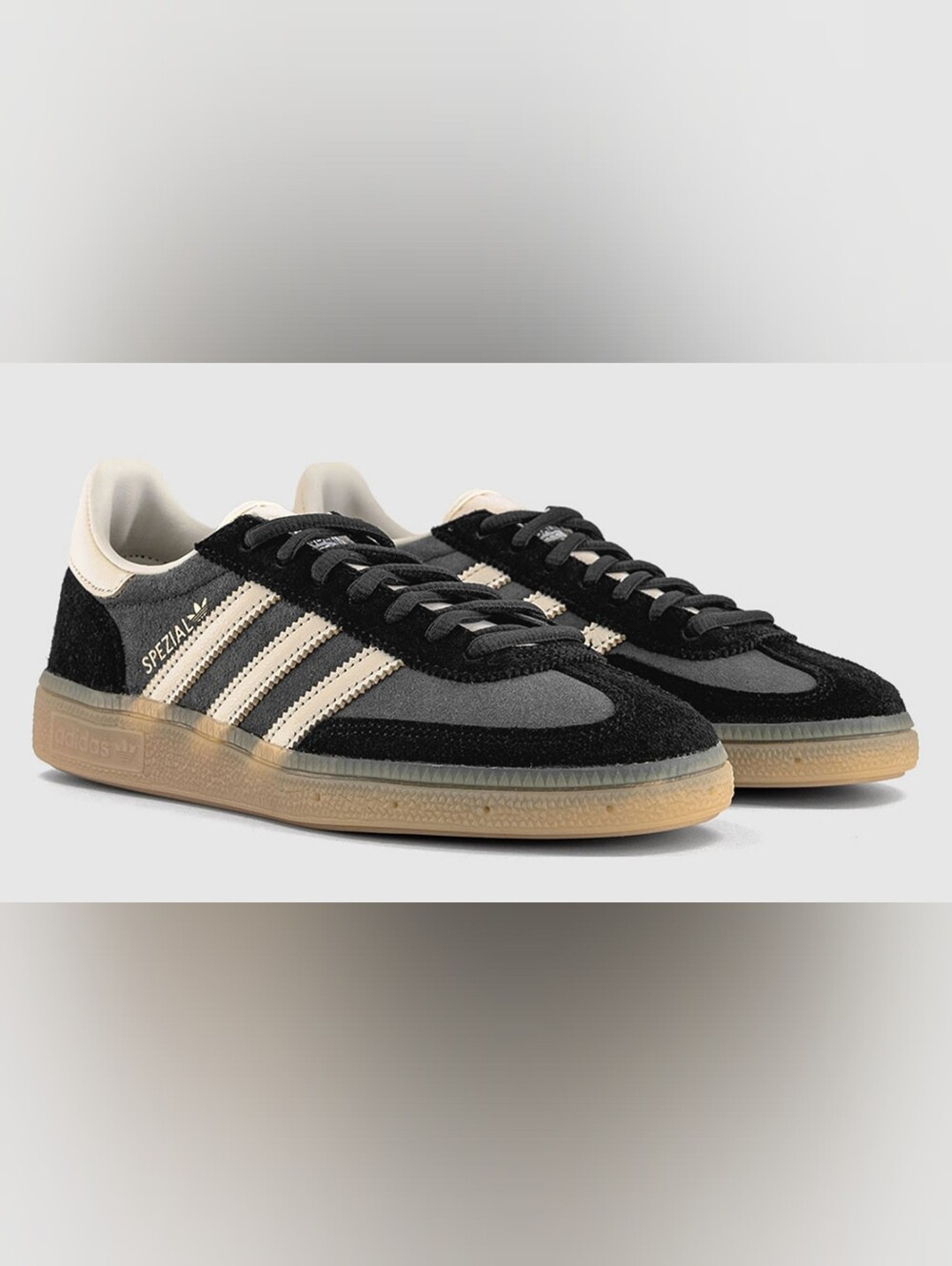adidas Handball Spezial Carbon Black Cream Gum Men’s 11.5 NEW IN BOX.